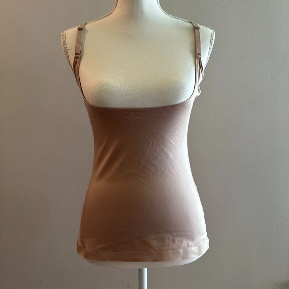 Spanx Lightweight Adjustable Shapewear Cami in Beige Size 1X - Picture 1 of 10